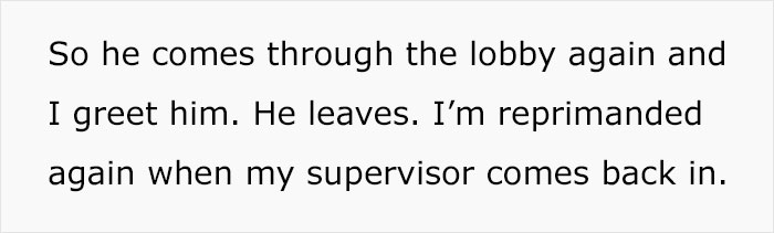 Delusional Boss Instructs His Female Employee To Stand Up Every Time He Enters The Room Delusional Boss Instructs His Female Employee To Stand Up Every Time He Enters The Room