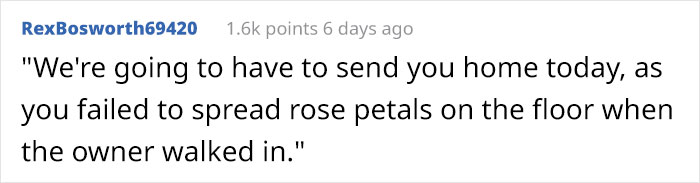 Delusional Boss Instructs His Female Employee To Stand Up Every Time He Enters The Room Delusional Boss Instructs His Female Employee To Stand Up Every Time He Enters The Room