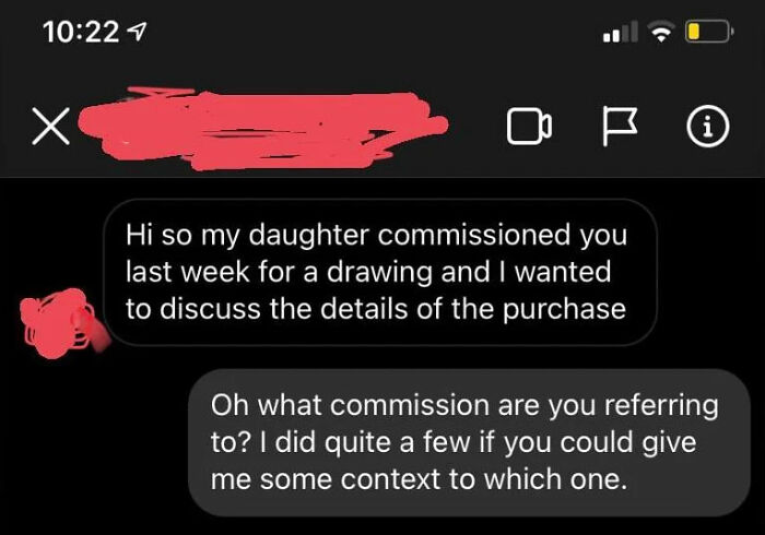 'You Promote Demons!': Entitled Mom Says This Artist Should Repent For Their Sins, They Share The Conversation Online Instead