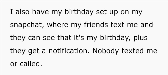 Woman Turned Passive Aggressive After Everyone Forgot About Her Birthday, Ended Up Being Called A ‘Petty A-Hole’ Woman Turned Passive Aggressive After Everyone Forgot About Her Birthday, Ended Up Being Called A ‘Petty A-Hole’
