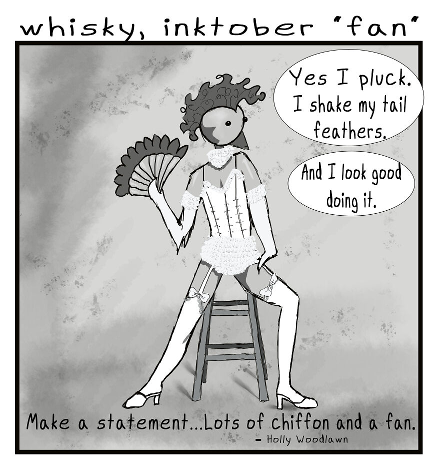 A Drawing Challenge Became A Portrait Of My Mental State.