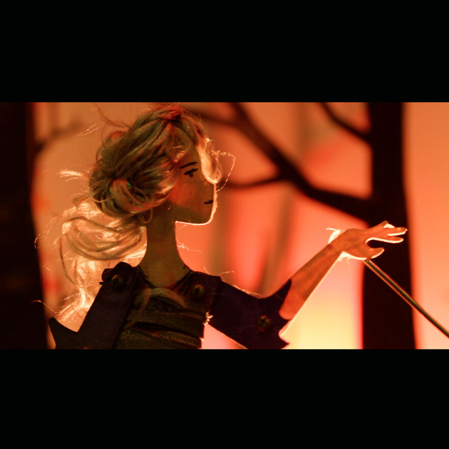 I Made A Puppet Short Film Inspired By Scandinavian Folktales.