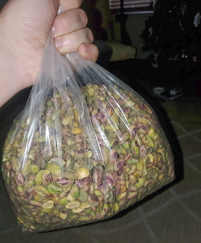 I Was Gifted 5 Pounds Of Unshelled Pistachios For Christmas