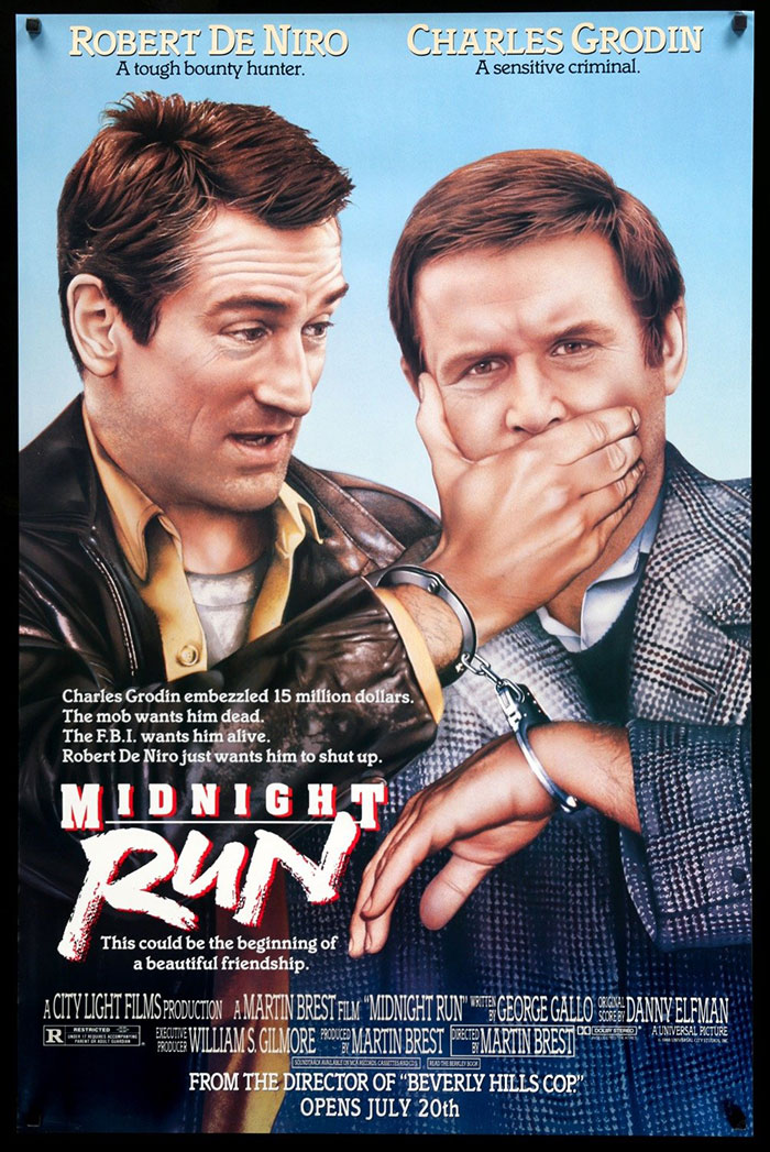 Poster of Midnight Run movie 