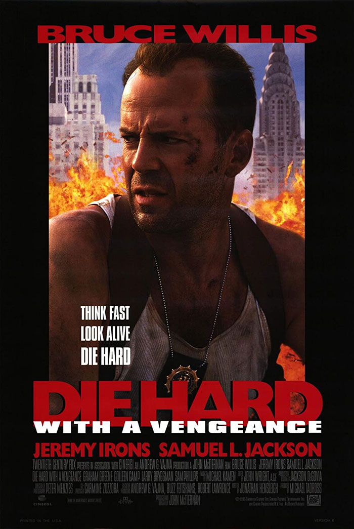 Poster of Die Hard With A Vengeance movie 