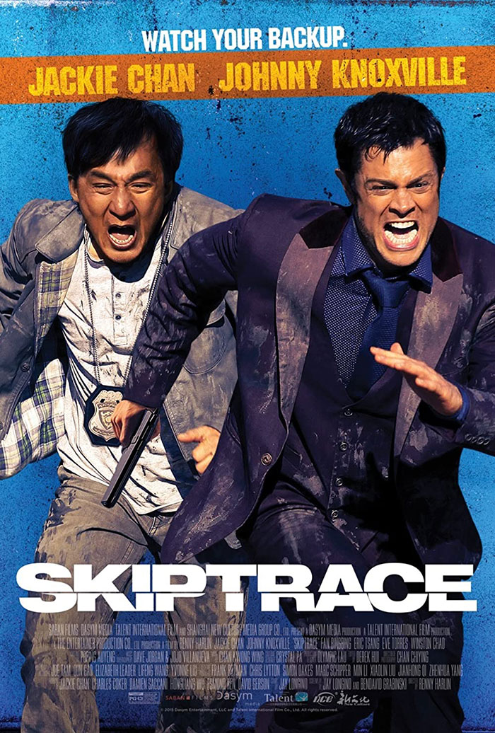 Poster of Skiptrace movie 