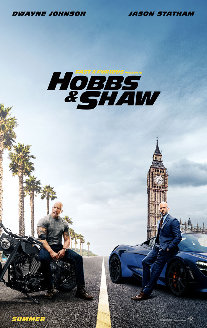 Poster of Hobbs & Shaw movie 