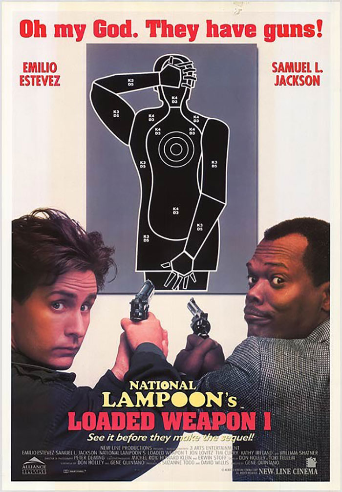 Poster of Loaded Weapon 1 movie 