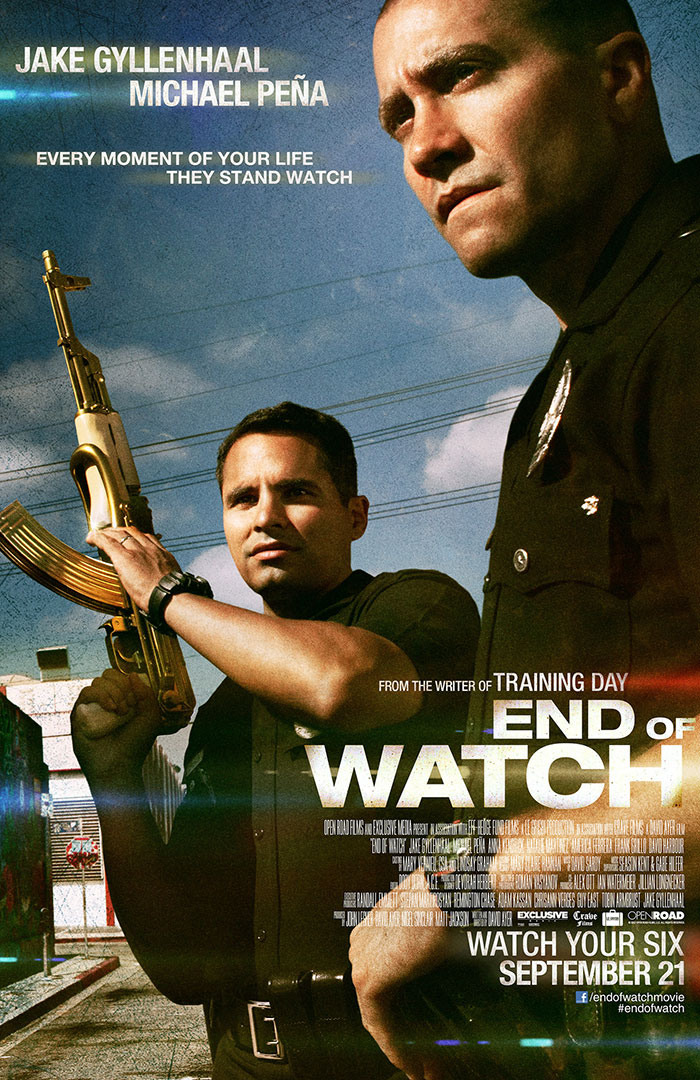 Poster of End Of Watch movie 