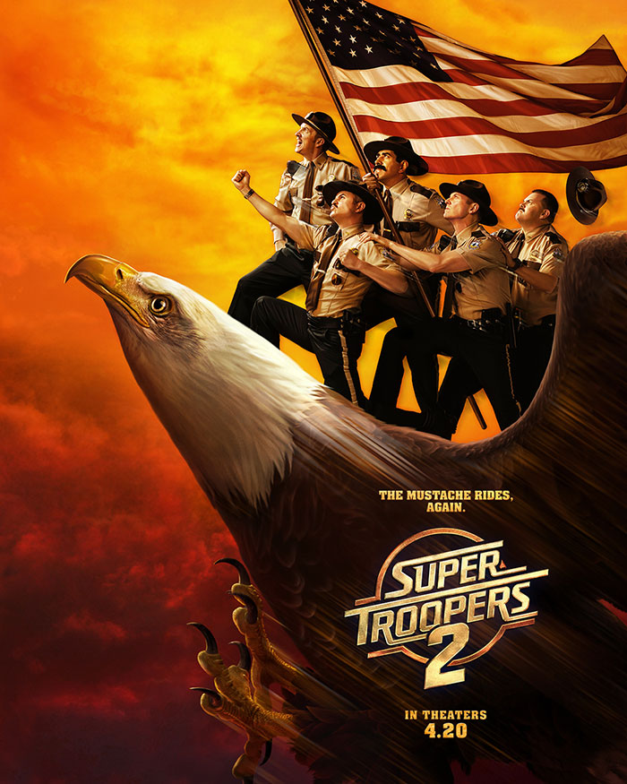 Poster of Super Troopers 2 movie 