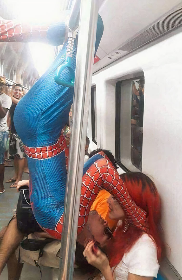 Subway Spider-Man