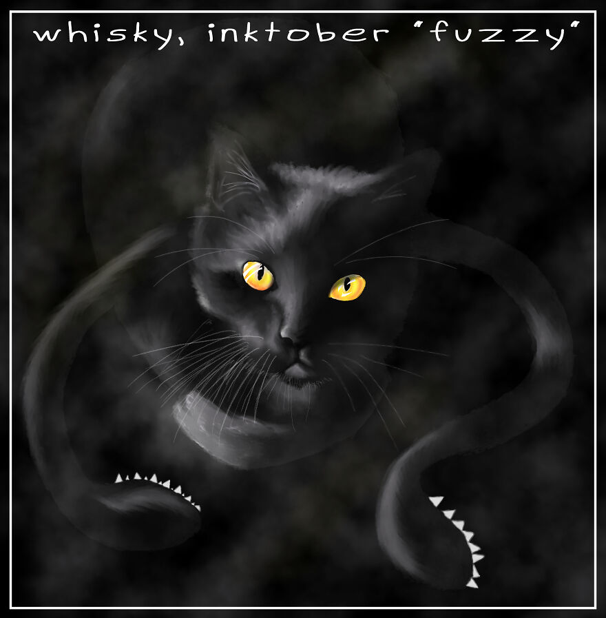 A Drawing Challenge Became A Portrait Of My Mental State.