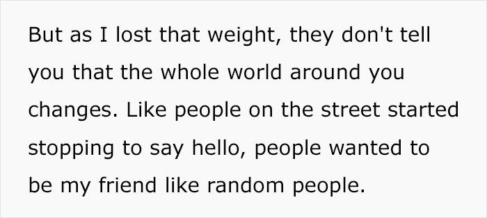Woman Didn’t Expect How Differently Skinnier People Are Treated Until She Lost 150 Pounds Herself Woman Didn’t Expect How Differently Skinnier People Are Treated Until She Lost 150 Pounds Herself