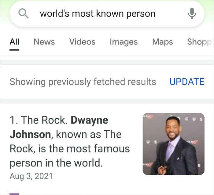 The Rock y Will Smith son la misma persona