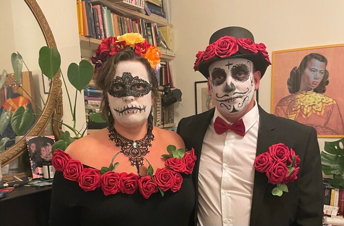 Matching Day Of The Dead!