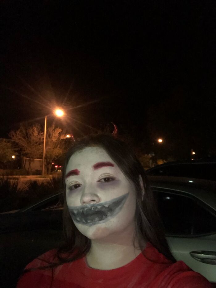 Haha So The Makeup Rubbed Off But, I Was Lock From Nightmare Before Christmas I Loved It Sm