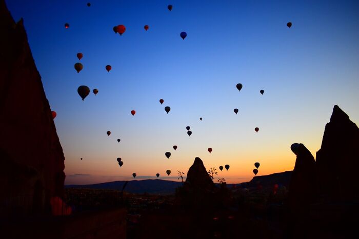 Sunrise In Cappadocia, Turkey