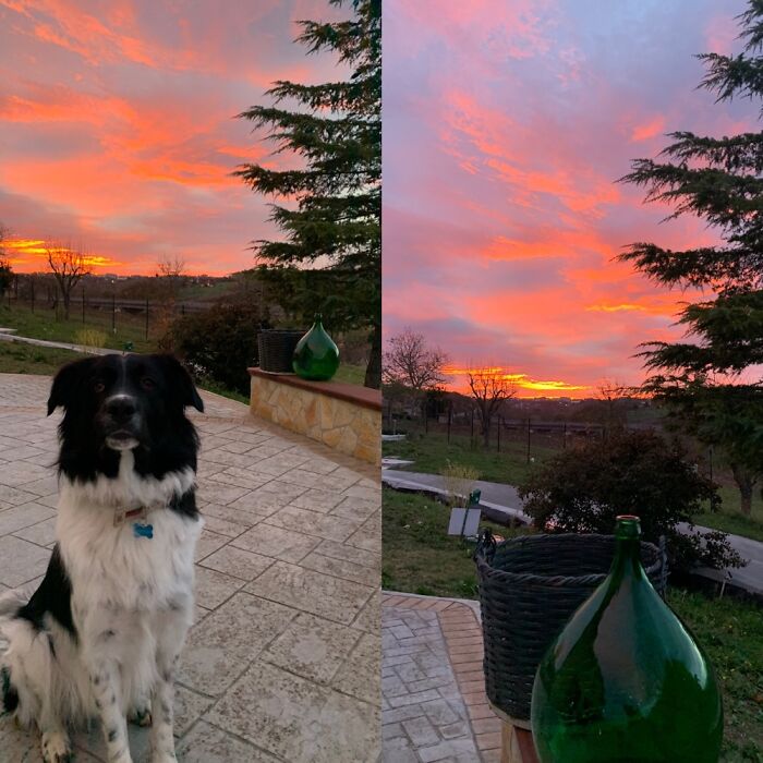 Sunrise In Italy