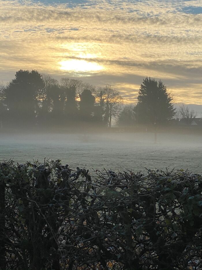 Sunrise In Hertfordshire UK