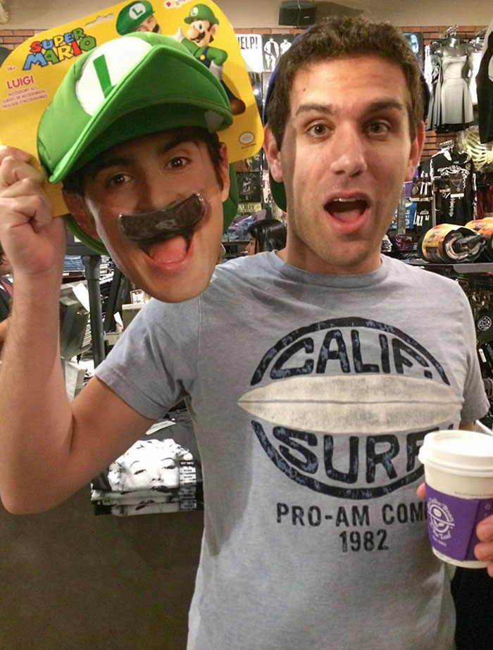 I Found This Luigi Mask In A Store At The Mall And It Looks Just Like Me. Please Help Me Find The Model So I Can Meet My Super Mario Brother Doppelgänger