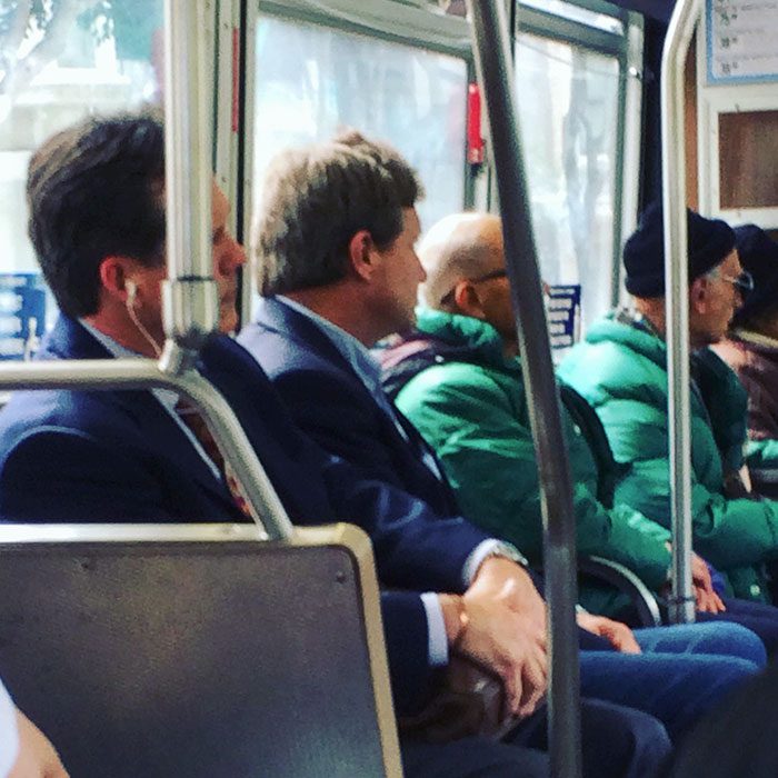 None Of These People On The Bus Knew Each Other