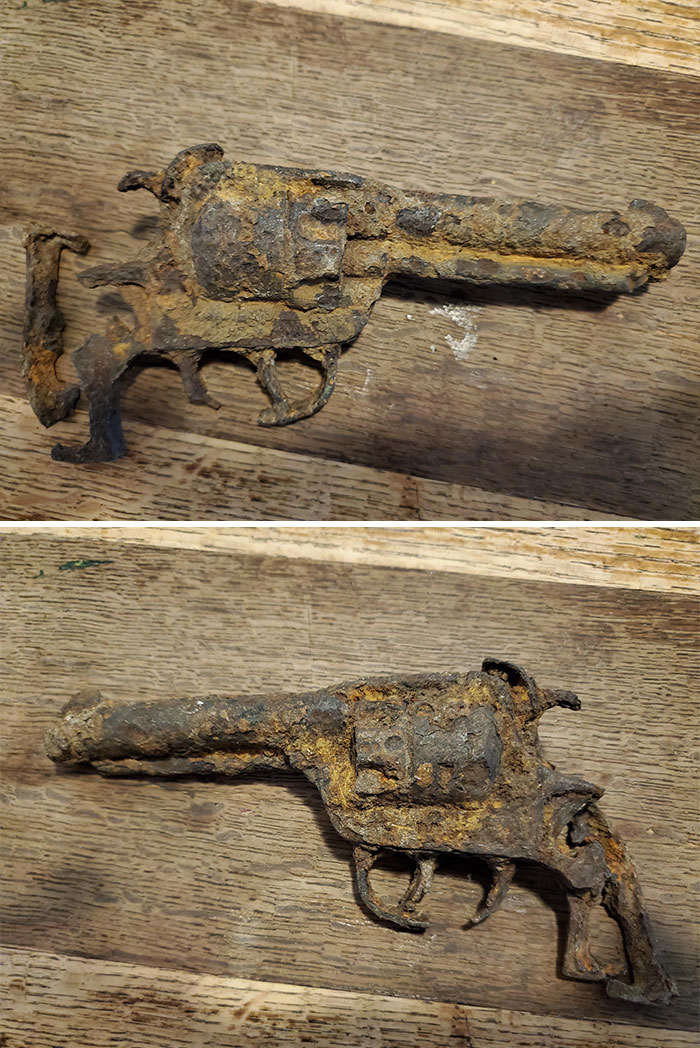 This 1890-91 Colt 45 I Found Digging In My Yard