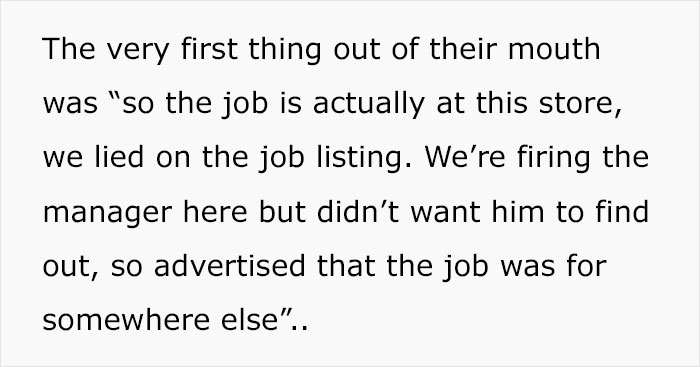 Prospective Employee Came To A Job Interview Just To Find Out The Company Lied About The Job Location And Salary In The Listing Prospective Employee Came To A Job Interview Just To Find Out The Company Lied About The Job Location And Salary In The Listing