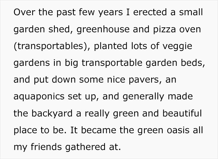 Landlords Didn't Expect Tenant Would Move Her Garden With Her, Have Potential Buyers Walk Out Landlords Didn't Expect Tenant Would Move Her Garden With Her, Have Potential Buyers Walk Out