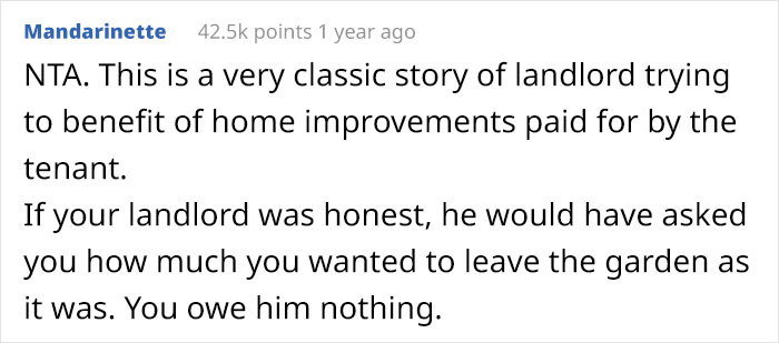 Landlords Didn't Expect Tenant Would Move Her Garden With Her, Have Potential Buyers Walk Out Landlords Didn't Expect Tenant Would Move Her Garden With Her, Have Potential Buyers Walk Out