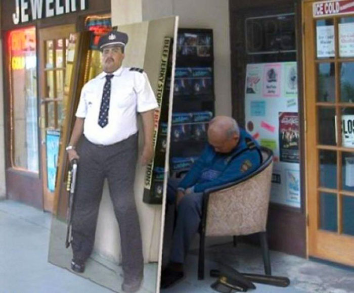 Lazy Security Guard