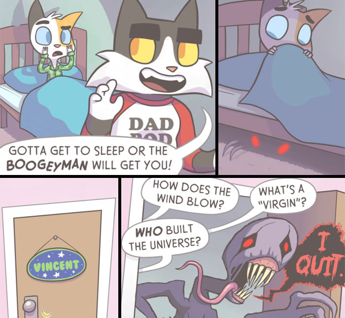 My Parenting Experience In 30 Comics With A Feline Twist (New Pics)