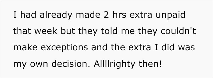 After Not Receiving Loyalty From The Company, Employee Starts Leaving Work Right On The Dot, Maliciously Complying With The Manager's Views After Not Receiving Loyalty From The Company, Employee Starts Leaving Work Right On The Dot, Maliciously Complying With The Manager's Views