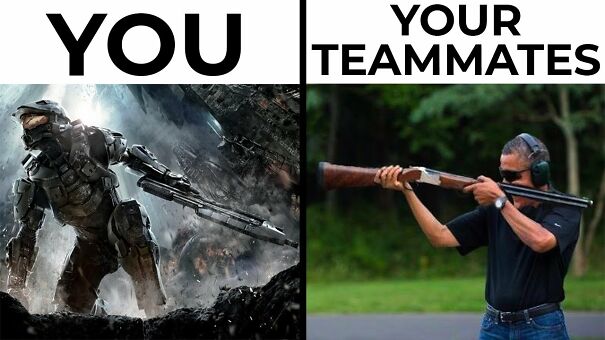 You: Your Teammates: