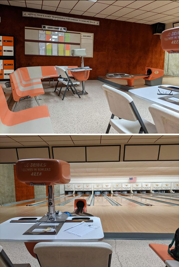 I Bowled In A Bowling Alley That's Stayed Nearly Unchanged Since 1958. Frye's Lake Lanes In Concord, Nc
