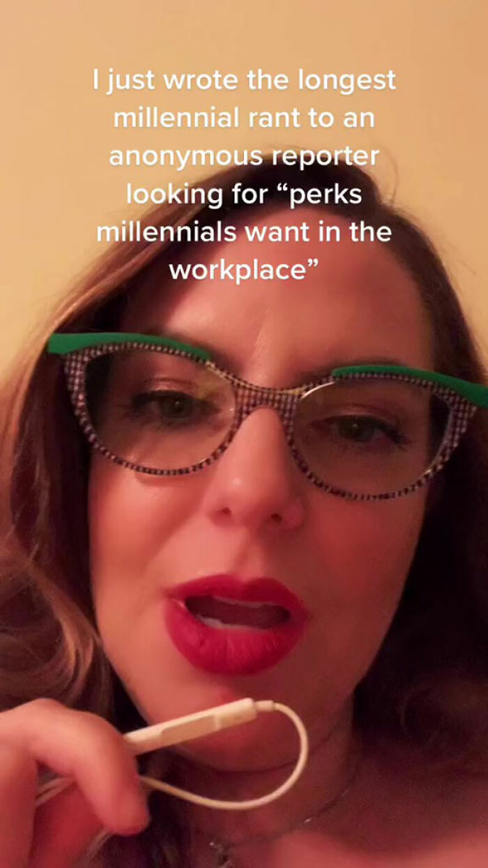 Woman Shares What Workplace Perks Millennials Would Give Up In Exchange For These 8 Benefits Woman Shares What Workplace Perks Millennials Would Give Up In Exchange For These 8 Benefits