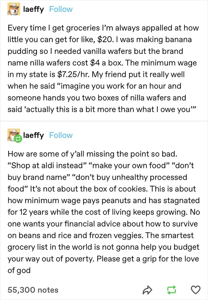 Vanilla Wafers Are More Than Half Of What Minimum Wage Workers Earn In An Hour