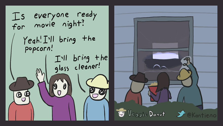Based On The Prompt "Movie Night"