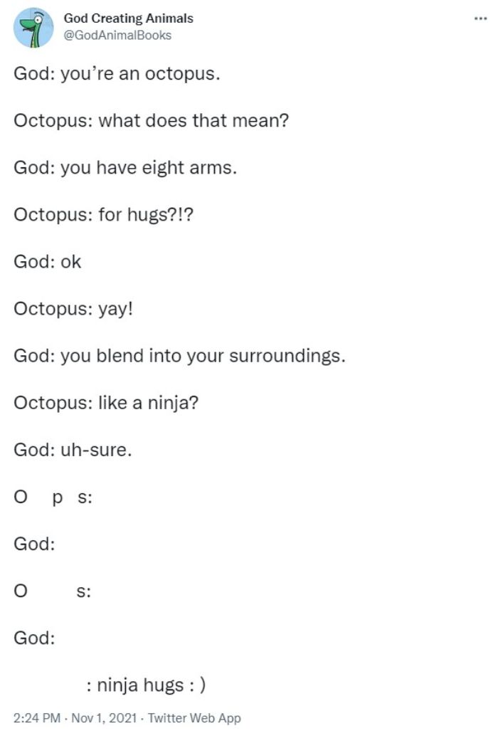 God Creates Another Octopus