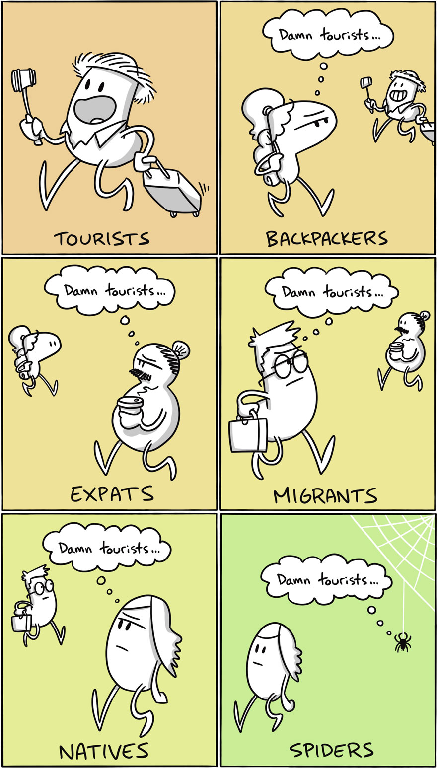 Artist Hilariously Illustrates The Differences Between Different Countries And Languages (New Pics)