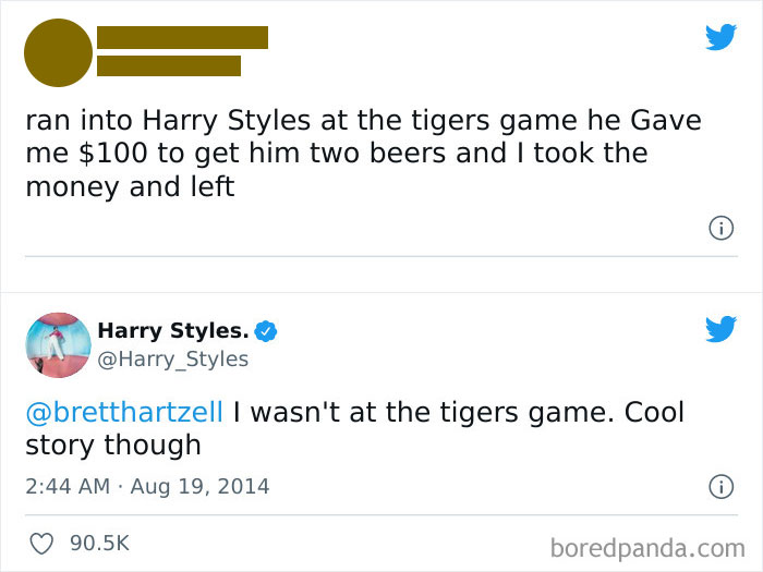 Imagine Getting Called Out Like That, By Harry Styles Himself