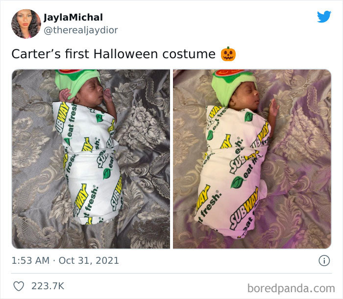 First Halloween Costum