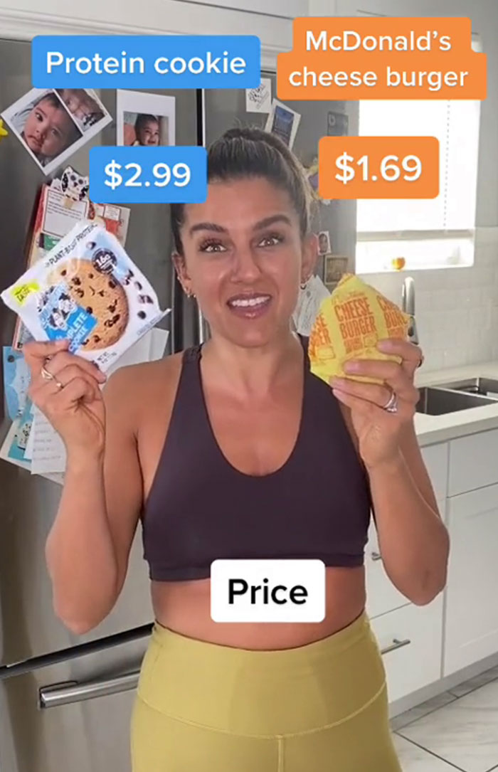 Personal Trainer Says A McDonald's Cheeseburger Is Healthier Than A Protein Cookie, Follows Up With Proof Personal Trainer Says A McDonald's Cheeseburger Is Healthier Than A Protein Cookie, Follows Up With Proof