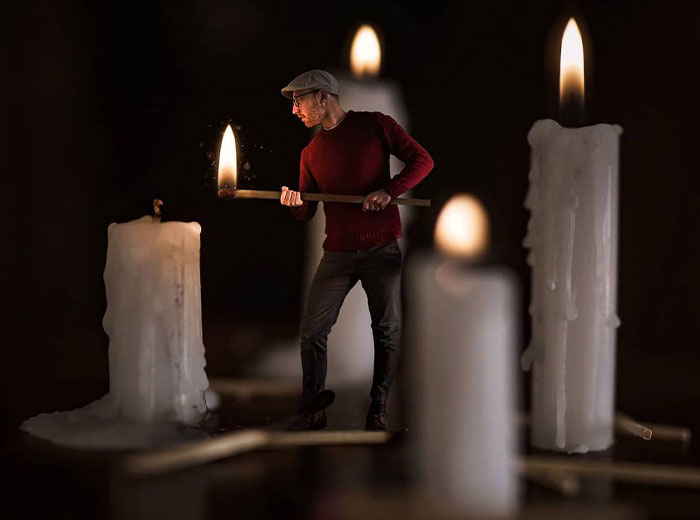 This Canadian Photographer Creates Amazing Miniature Images Of Himself (58 Pics)