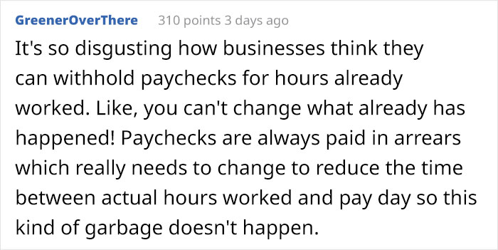 Former Employee Confronts Their Workplace For Not Paying Them Their Last Paycheck, Receives An Angry Email Former Employee Confronts Their Workplace For Not Paying Them Their Last Paycheck, Receives An Angry Email