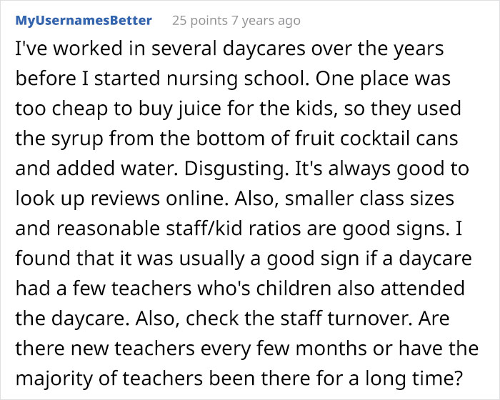 Mom Lists Reasons She Won't Put Her Daughter In Daycare Mom Lists Reasons She Won't Put Her Daughter In Daycare