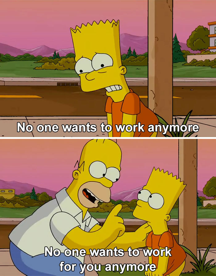 "No One Wants To Work!"