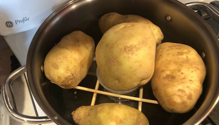 I Want To Steam Potatoes But Don’t Have The Rack