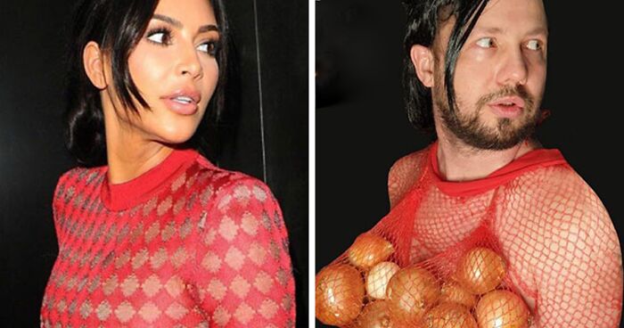 This Guy Decided To Parody Celebrity Outfits And Posted Funny Pictures On Instagram (30 New Pics)