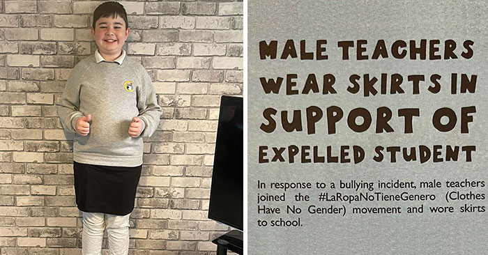 “Clothes Have No Gender”: This School’s Students Celebrated November 4th ‘Wear A Skirt To School Day’ And The Internet Is Divided