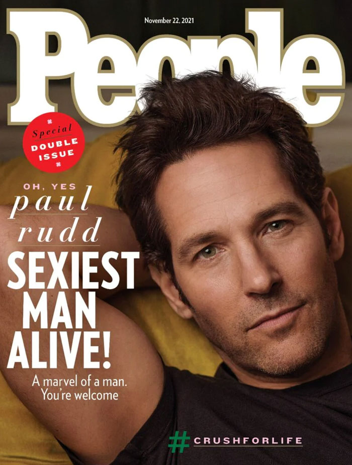 Paul Rudd Finally Won The Sexiest Man Alive Award And Had The Best Reaction, Here Are 21 Others That Were Before Him
